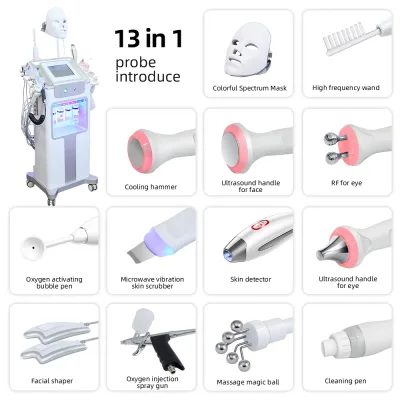 Appareil de soin du visage 13 en 1, électrique – image 3