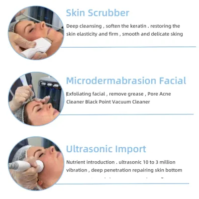 Appareil facial 6 en 1, masseur chaud et froid – image 3