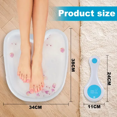 Bain de pieds électrique avec bassine – image 2