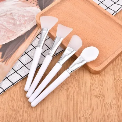 Brosses à masque facial en silicone, lot de 4 – image 3