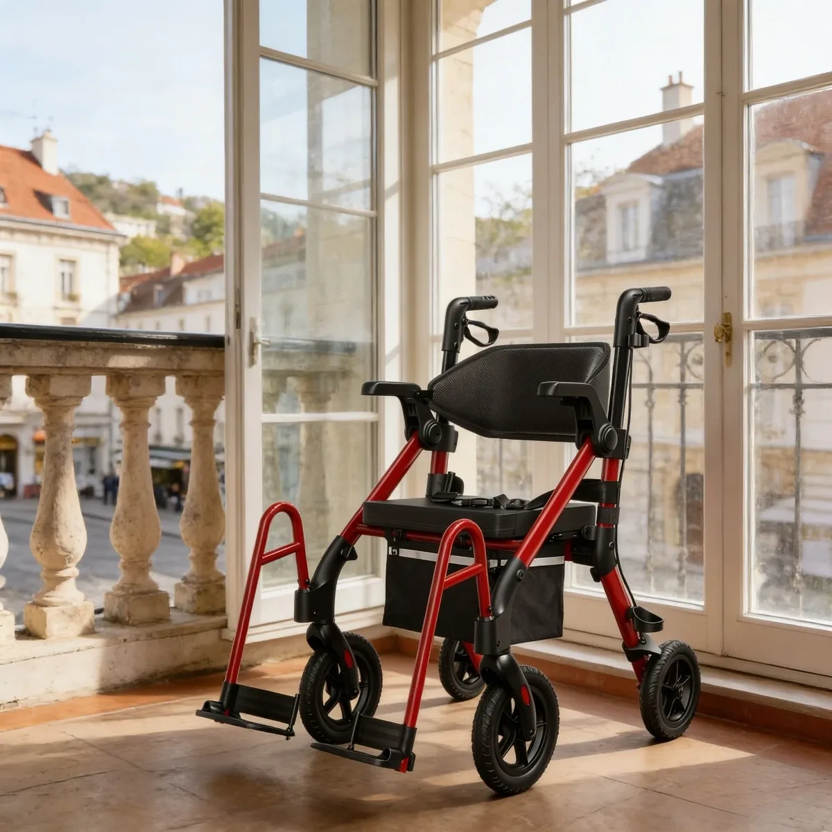Déambulateur réglable en hauteur