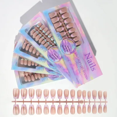 Faux ongles à presser amande, 150 pièces – image 2