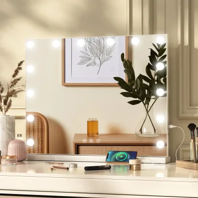 Miroir de maquillage à LED 40 × 50 cm – image 2