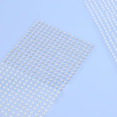 Perles adhésives pour visage et cheveux, 2, 3 et 4 mm – image 3